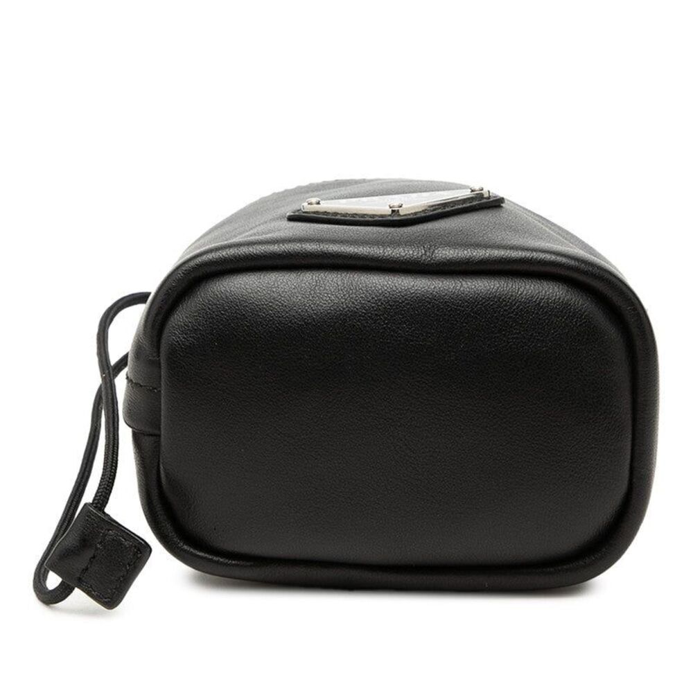 Prada Triangle Logo Drawstring Pouch - Picture 3 of 6